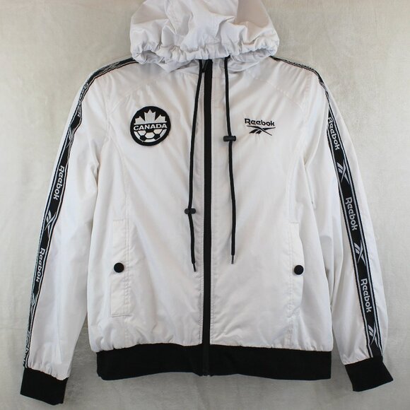 Vintage Reebok 90s Soccer Canada Windbreaker (L) - Picture 1 of 10